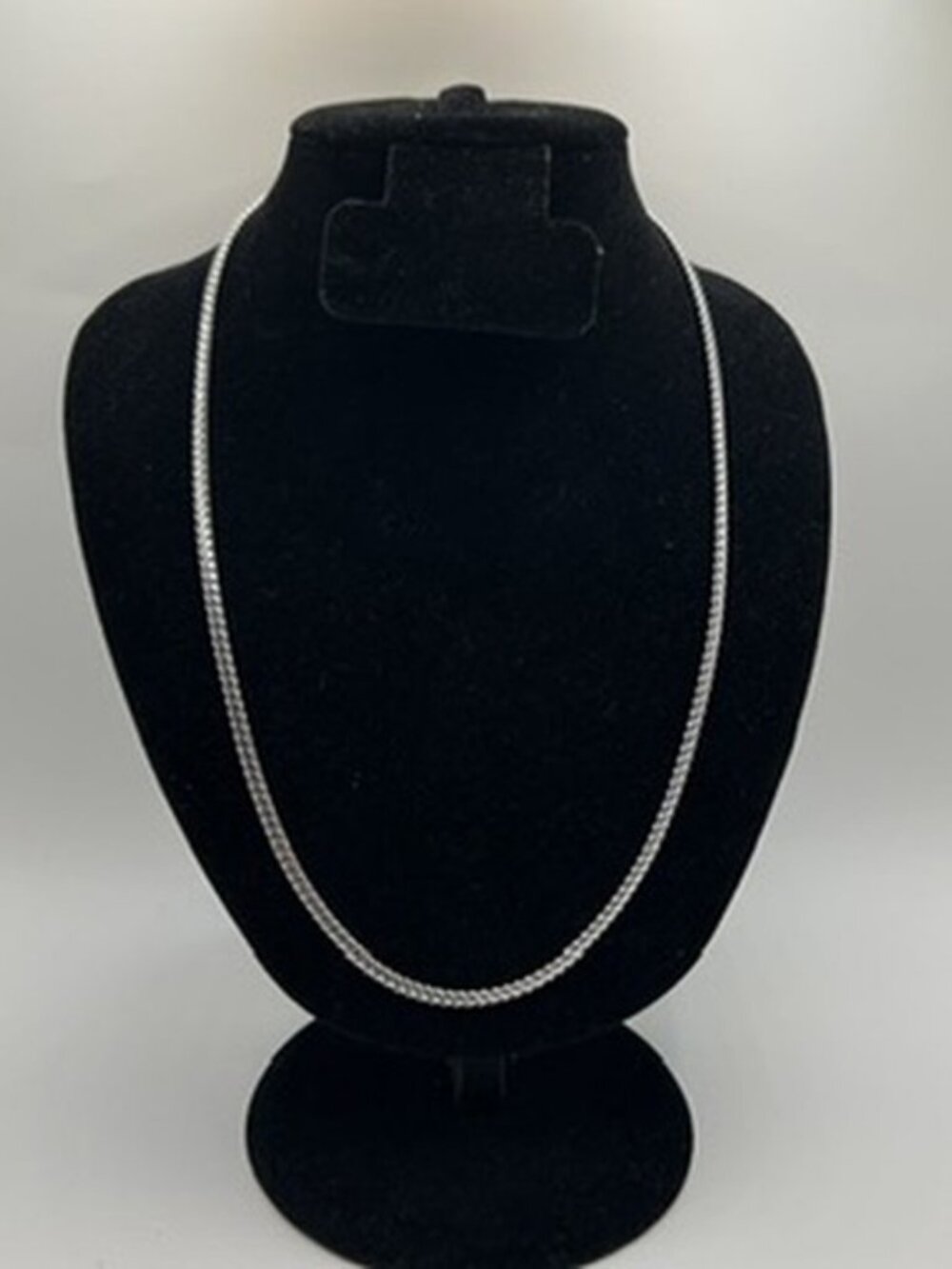 Real Silver Fishtail Chain Plated Stainless Steel 3mm 22 Inch Womens Waterproof